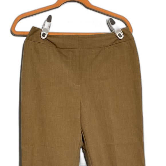 Chico's Brown Women's Trouser Pants Size 1 (S/8) with Pockets - Picture 3 of 9
